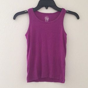 Purple tank top